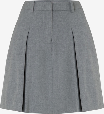 MORE & MORE Loose fit Trousers in Grey: front