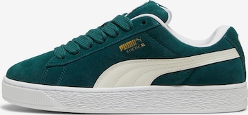 Sneaker bassa 'Suede XL' di PUMA in verde: frontale