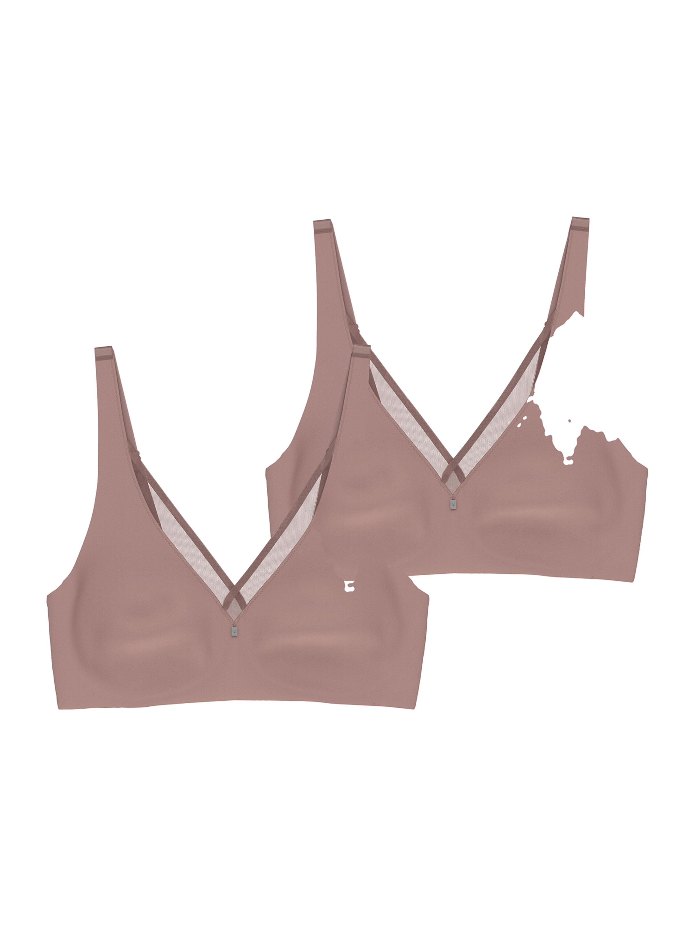 TRIUMPH Bügelloser BH ' True Shape Sensation ' in Braun: Vorderseite