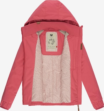 Ragwear - Casaco outdoor 'Dizzie' em rosa