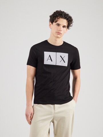 ARMANI EXCHANGE Shirt '8NZTCK' in Black: front