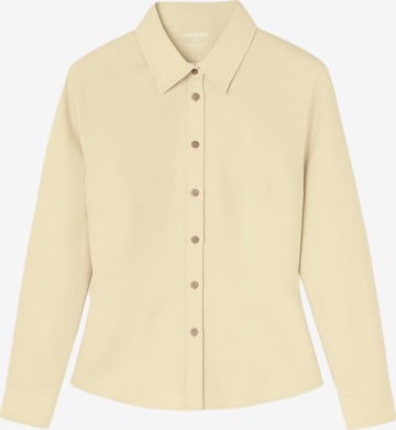 UNIQVIBE Bluse in Gelb: Vorderseite