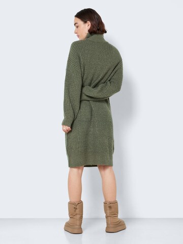 Noisy mayPletena haljina - zelena boja