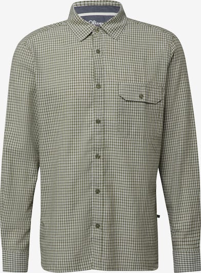 Marškiniai iš s.Oliver, spalva – tamsiai žalia / balta, Prekių apžvalga