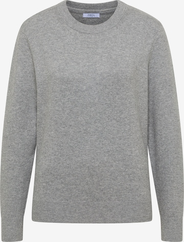 CECIL Sweater in Grey: front