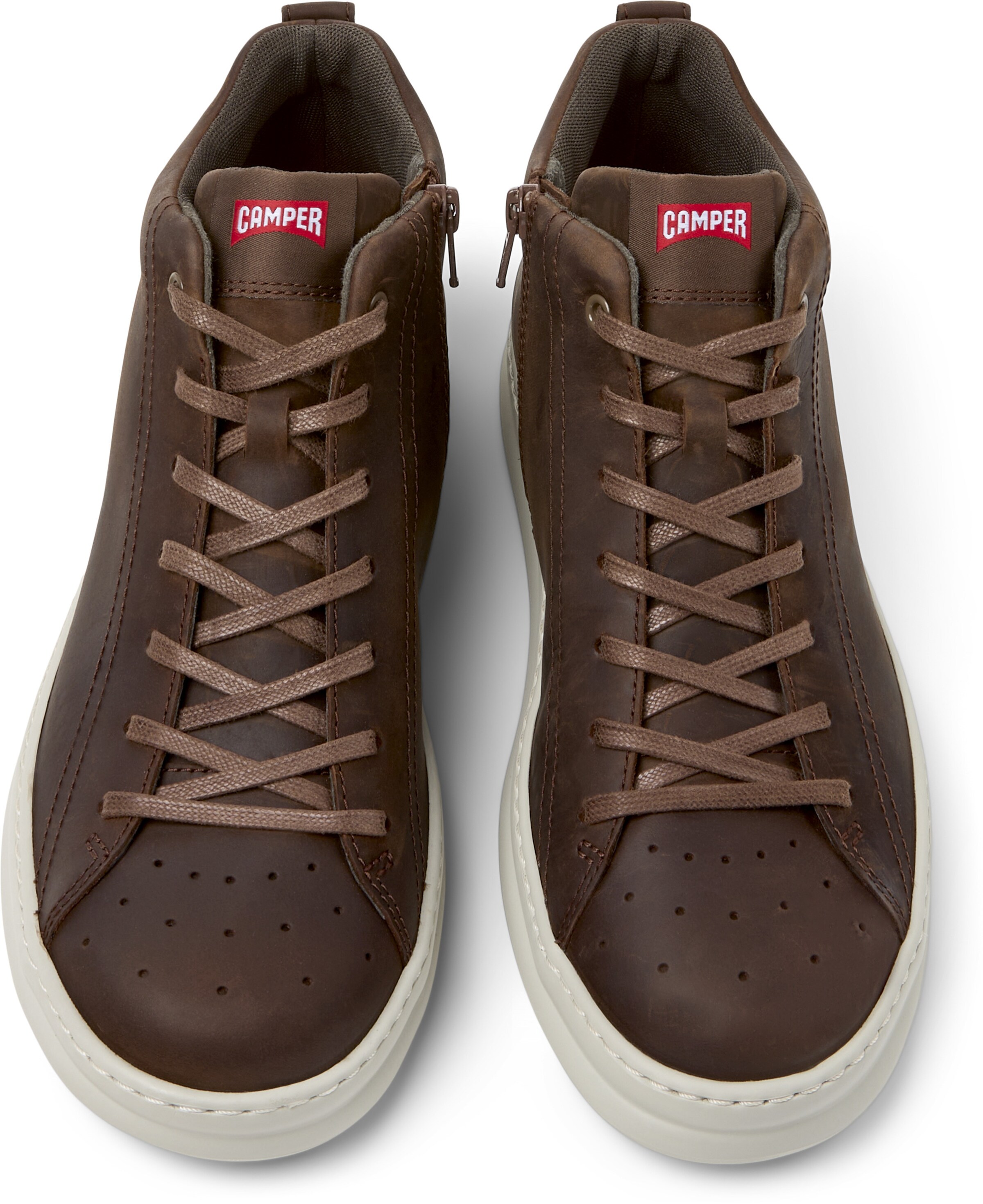 CAMPER Sneakers hoog ' Runner Four ' in Bruin