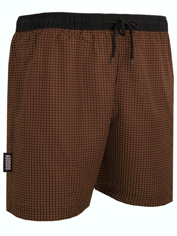 Guggen Mountain Badeshorts 'Boardshorts Style 6' in Braun
