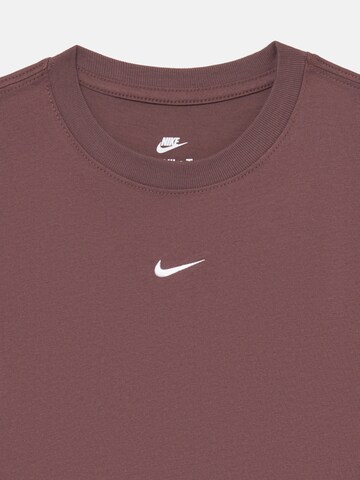 Nike Sportswear Футболка 'ESSNTL' в Красный