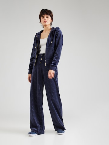 Juicy Couture Wide leg Byxa 'NEVE' i blå