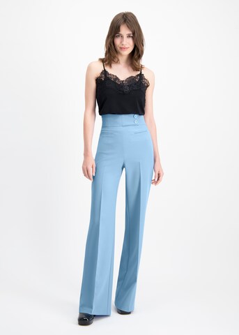 Nicowa Wide Leg Hose 'Coreana' in Blau