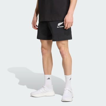 ADIDAS PERFORMANCE Regular Sports trousers 'All Blacks' in Black: front