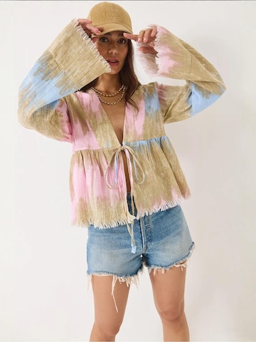 Kimono di Bianco Lucci in verde