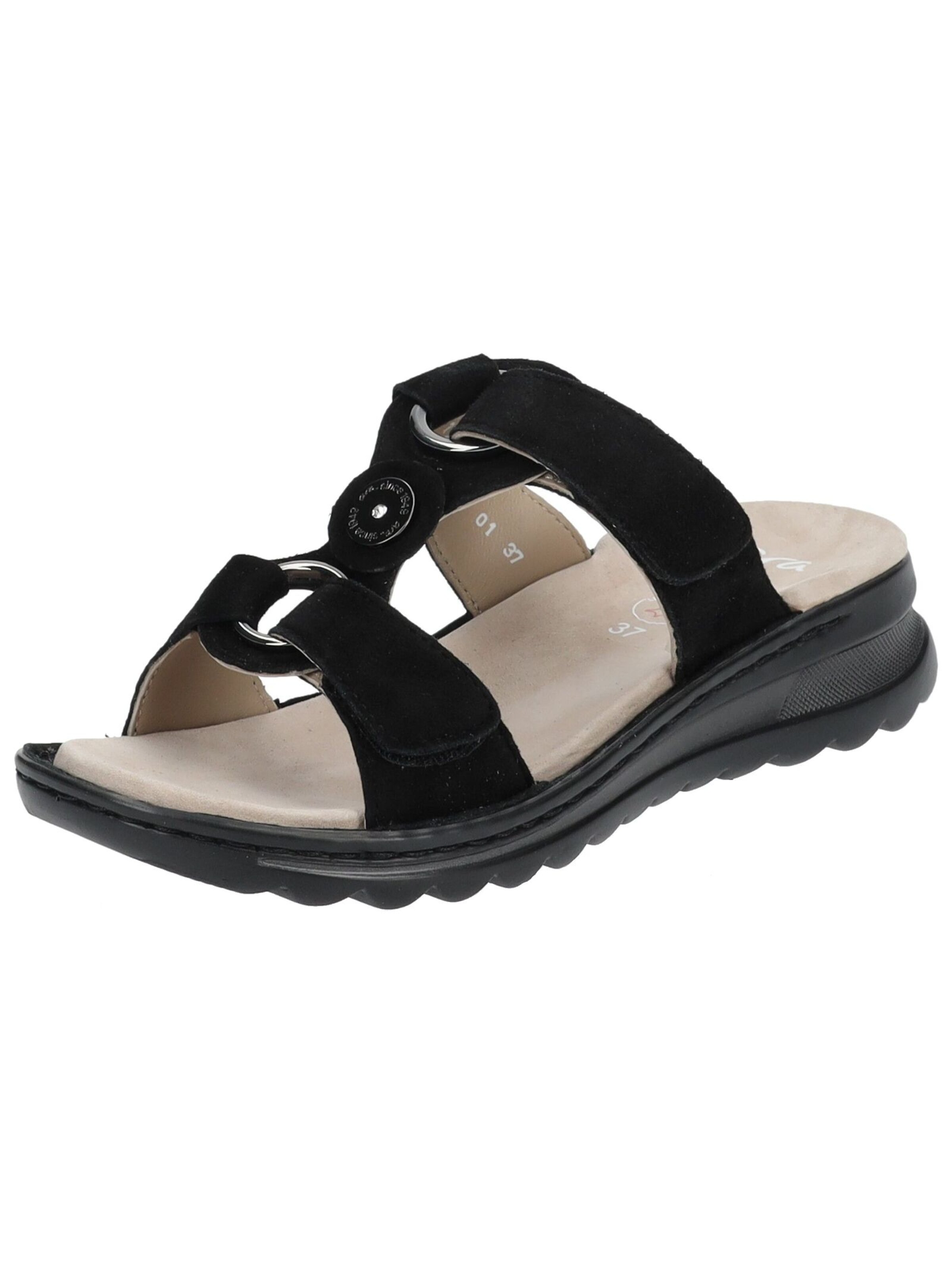 Ara slippers zwart hotsell