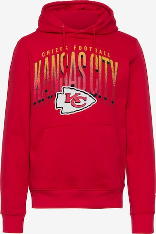 Fanatics Sweatshirt 'Kansas City Chiefs' in Rot: predná strana