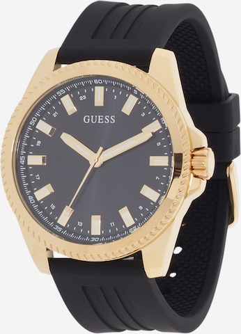 GUESSAnalogni sat 'CHAMP' - crna boja: prednji dio