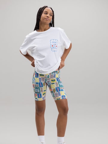 Hey Honey Oversizeshirt 'Amore' in Weiß