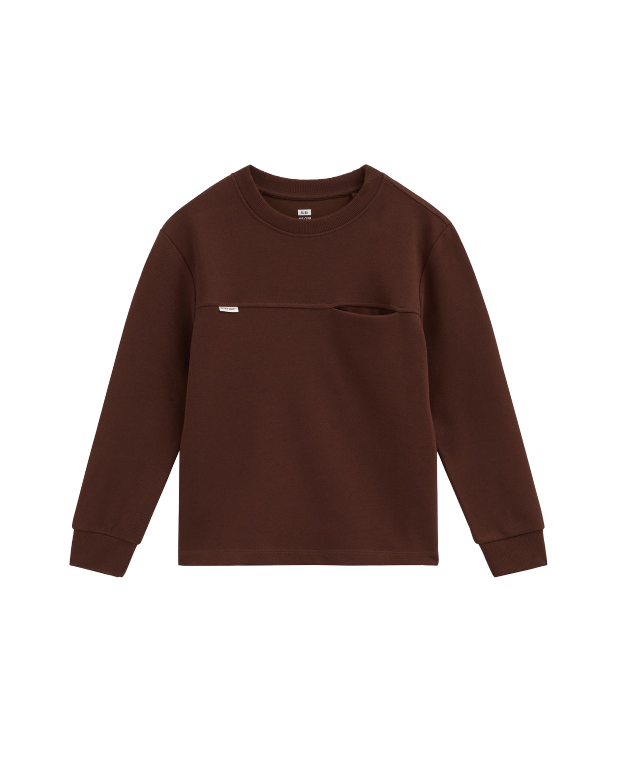 WE Fashion Shirt in Braun: Vorderseite