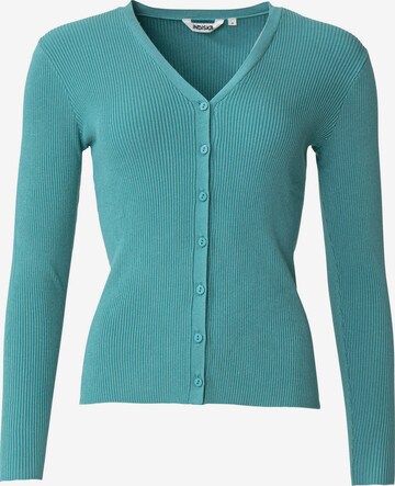 Indiska Knit Cardigan 'Vera' in Green: front