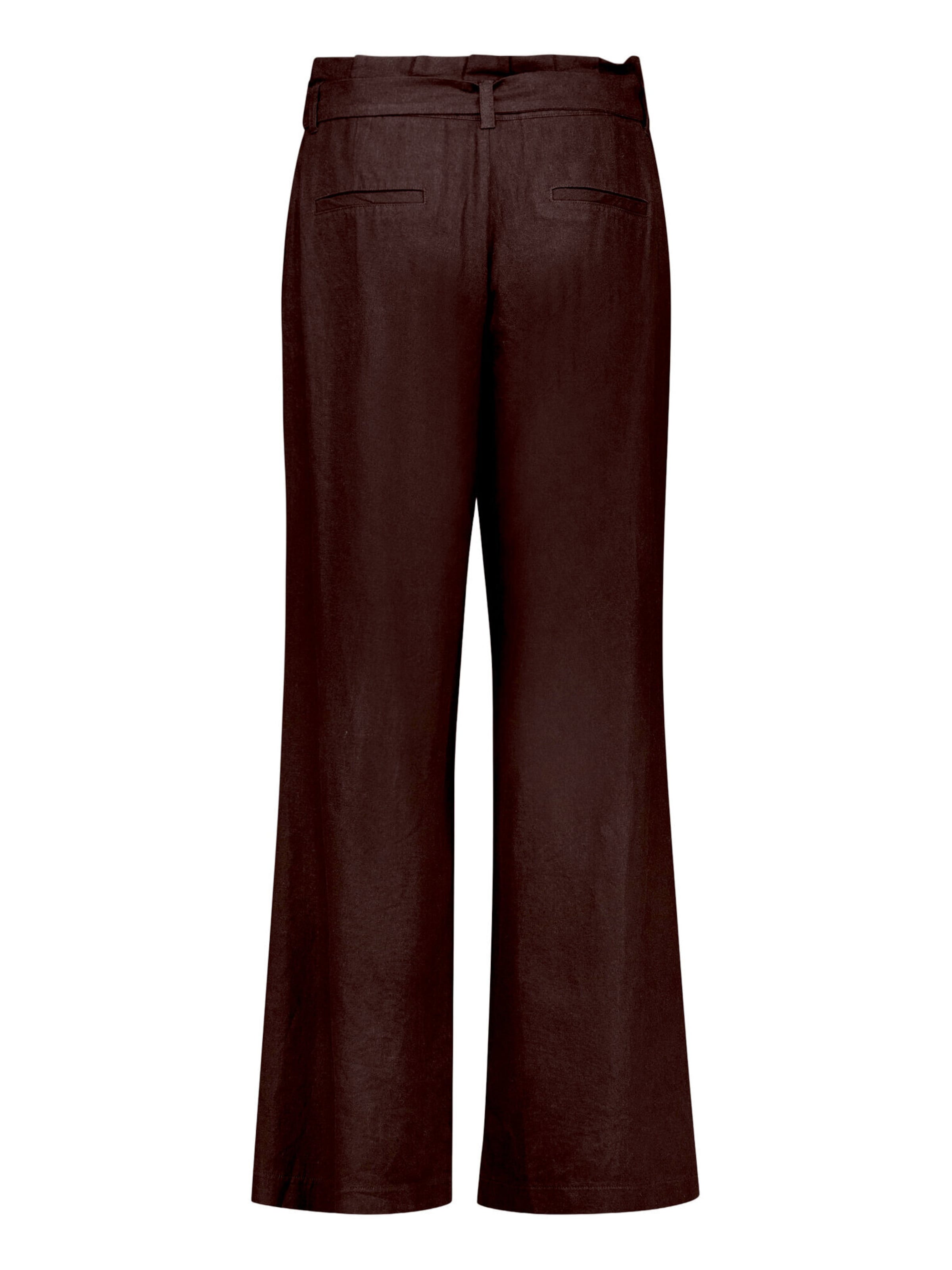 Loosefit Pantalon Cartoon en marron