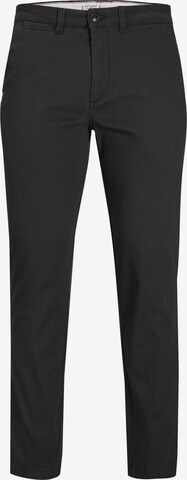 JACK & JONES Loosefit Chino 'DAVE' in Zwart