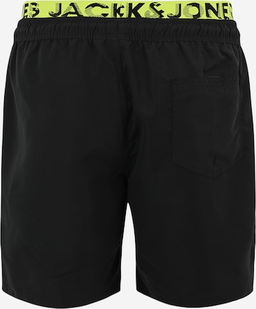 Jack & Jones Plus Badshorts 'FIJI' i svart