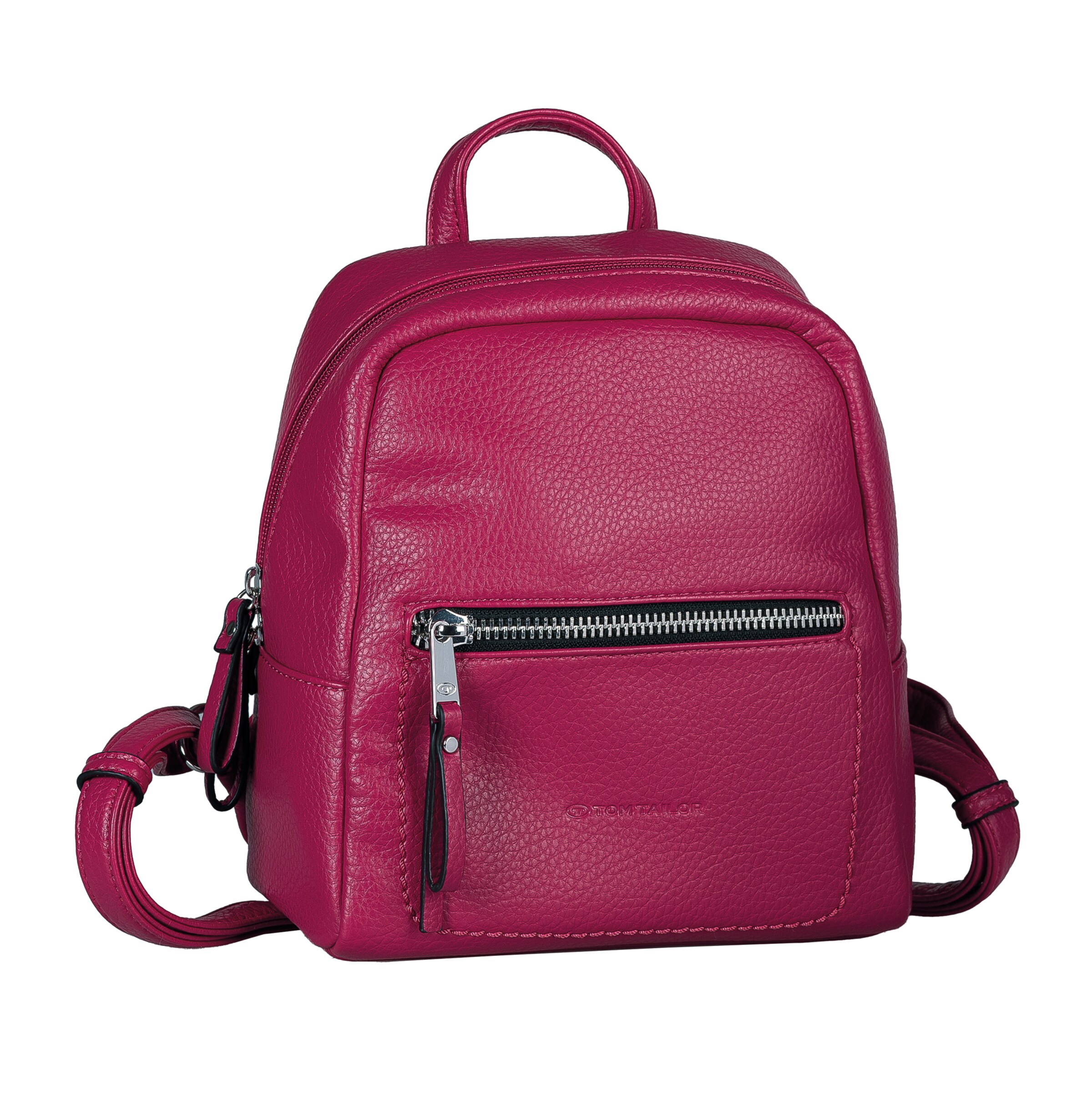 TOM TAILOR Backpack 'Tinna' in Pink: front