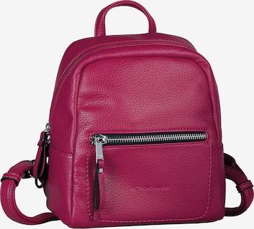 TOM TAILOR Rucksack 'Tinna' in Pink: Vorderseite