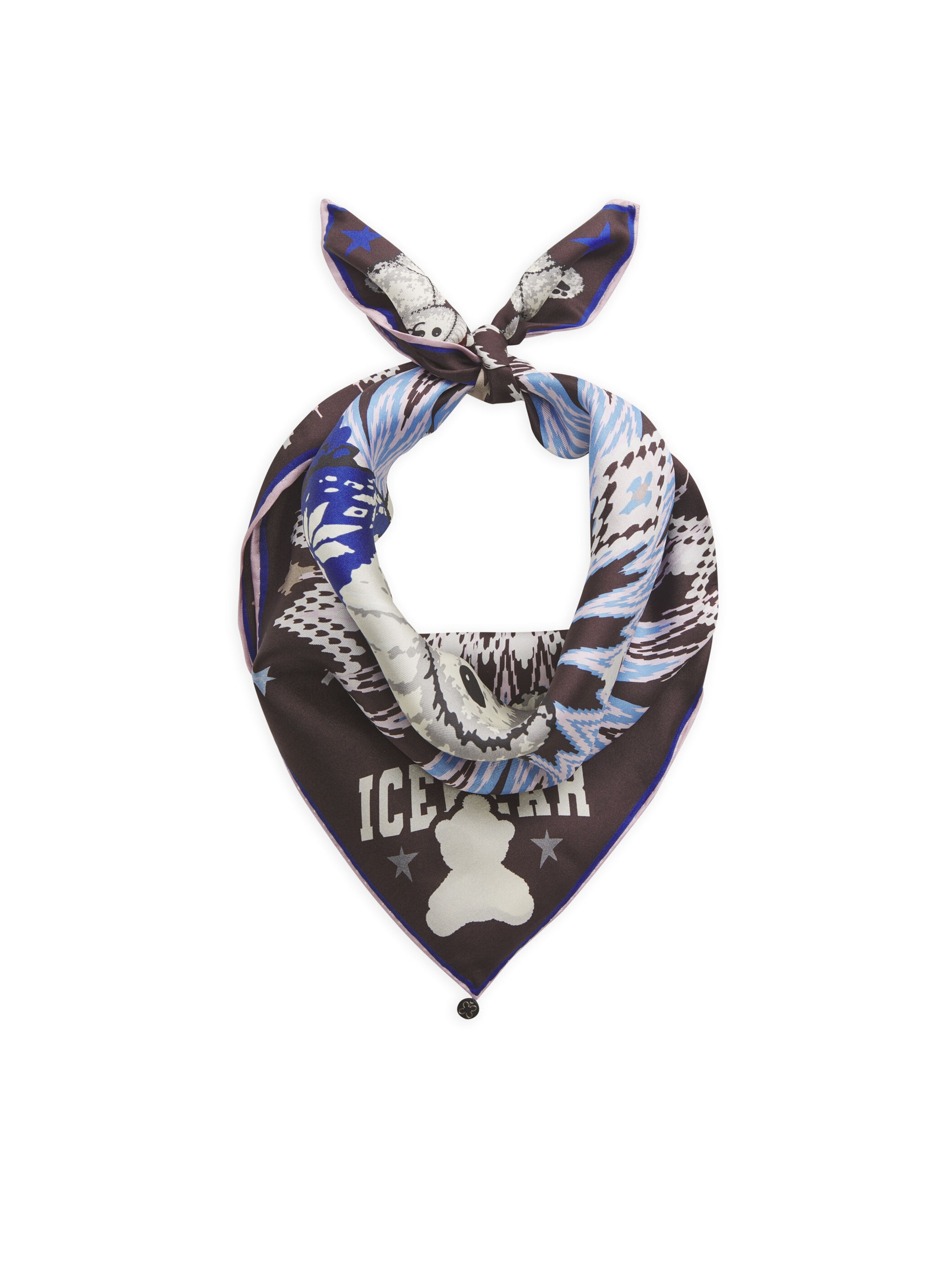Foulard CODELLO en rouge : devant