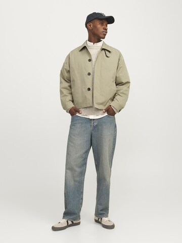 JACK & JONES - Chaqueta de entretiempo en beige