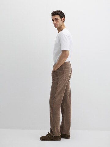 Mavi Regular Pants 'Lisbon' in Brown