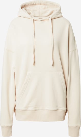 Hey Honey Sportska sweater majica u sivkasto bež / bijela, Pregled proizvoda