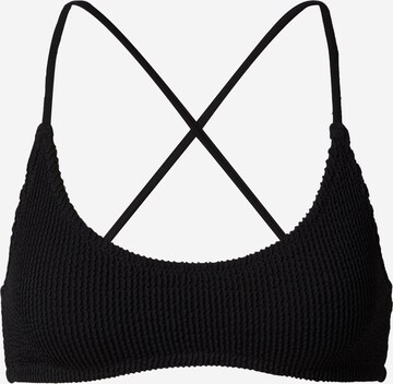 WEEKDAY Bustier Bikinitop 'Sun' in Schwarz: predná strana