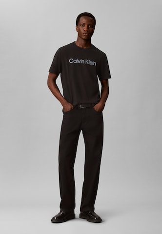 Maglietta 'CLSC30s' di Calvin Klein in nero: frontale