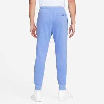 Nike Sportswear Tapered Pants 'Club' in Blue