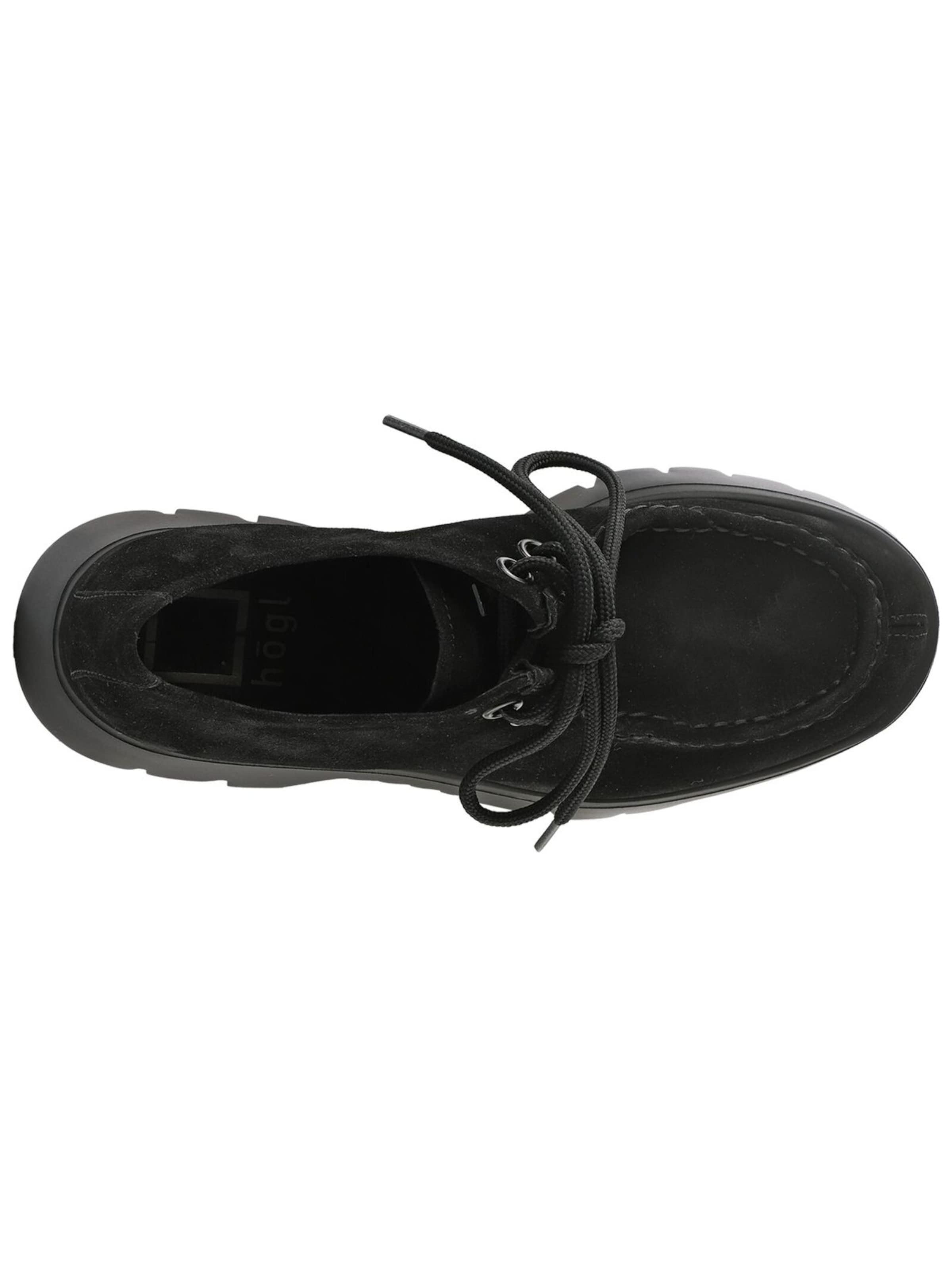 Chaussure à lacets Högl en noir