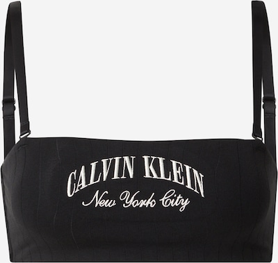 80 dydžio Liemenėlė iš Calvin Klein Underwear, spalva – juoda / balta, Prekių apžvalga