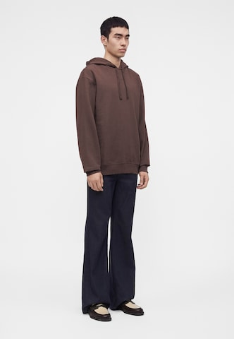 HUGO Sweatshirt 'Dapo' in Brown