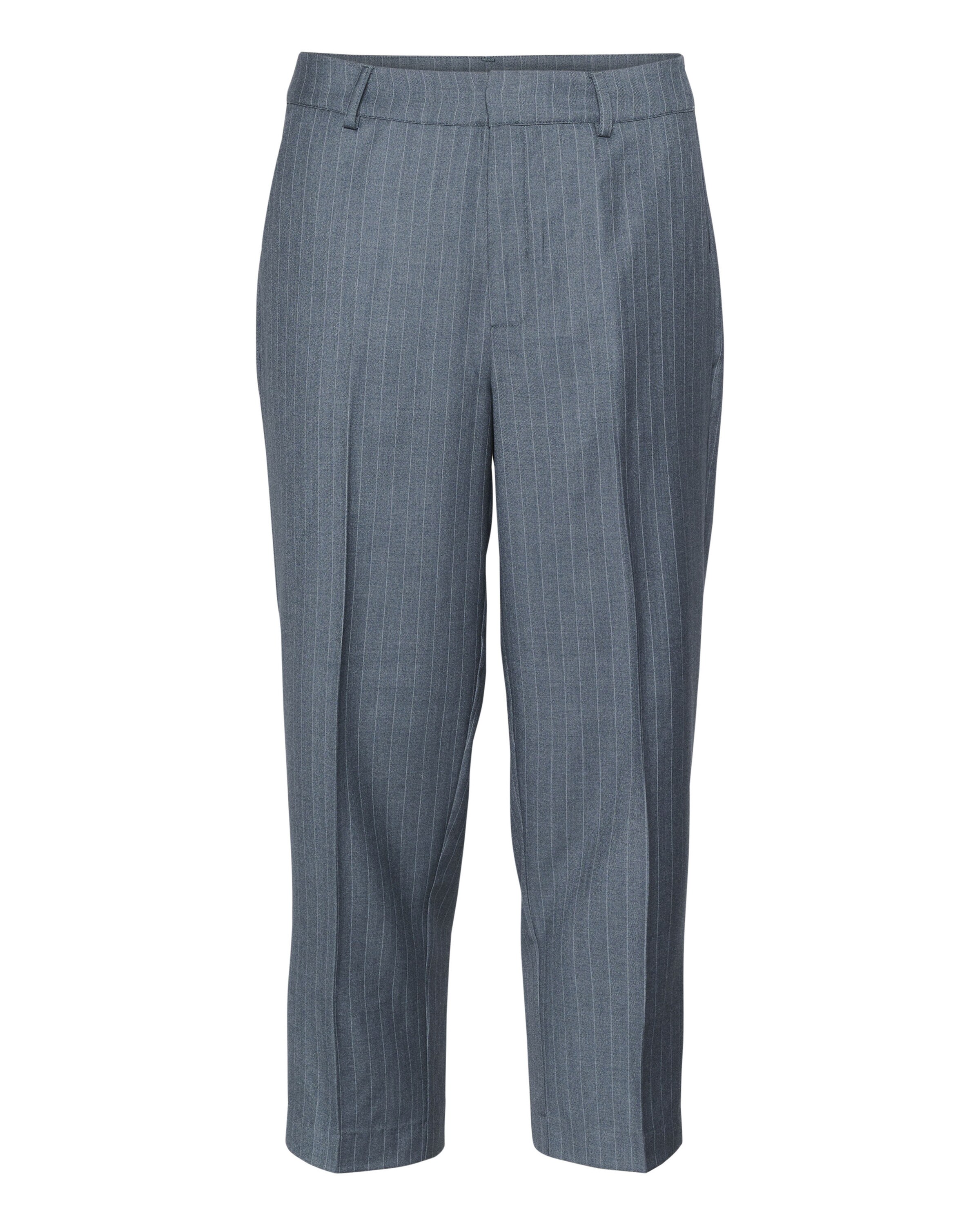 Kaffe Regular Pantalon 'Ulrikke' in Blauw: voorkant