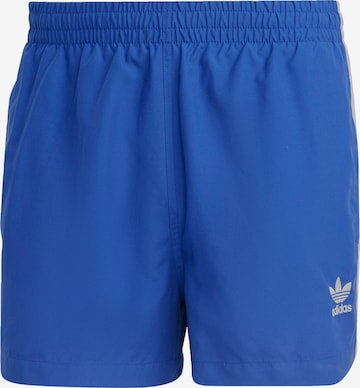 ADIDAS ORIGINALS Board Shorts in Blue: front