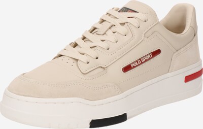 Sneaker bassa 'PS 300' Polo Ralph Lauren di colore crema / rosso scuro, Visualizzazione prodotti