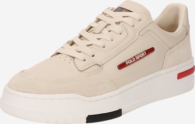 Polo Ralph Lauren Zapatillas deportivas bajas 'PS 300' en crema / rojo oscuro, Vista del producto