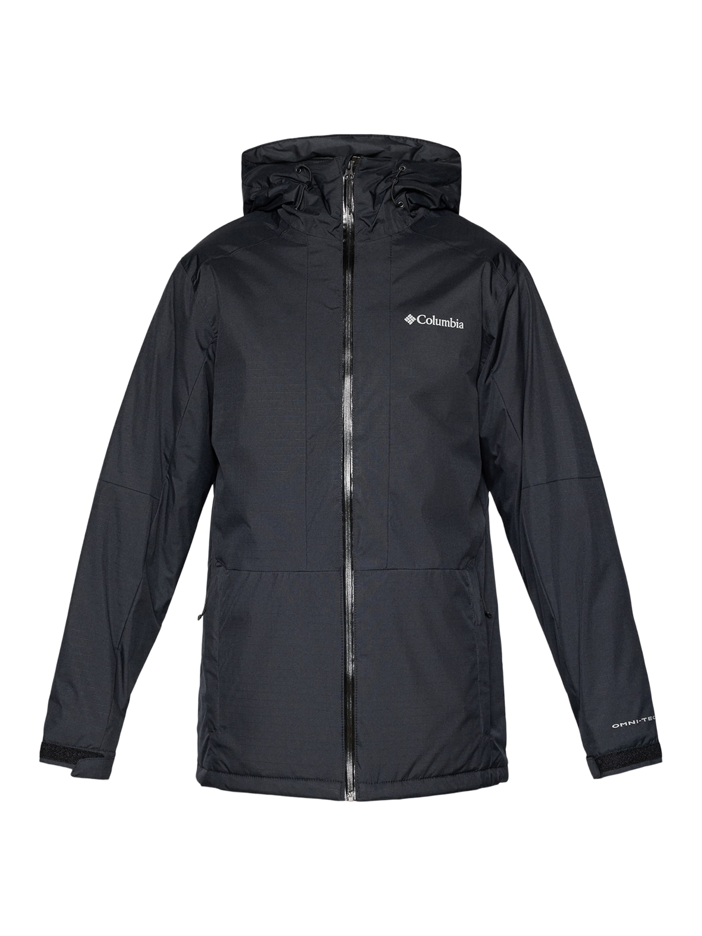 COLUMBIA Μπουφάν πεζοπορίας 'Point Park II' σε μαύρο: μπροστά
