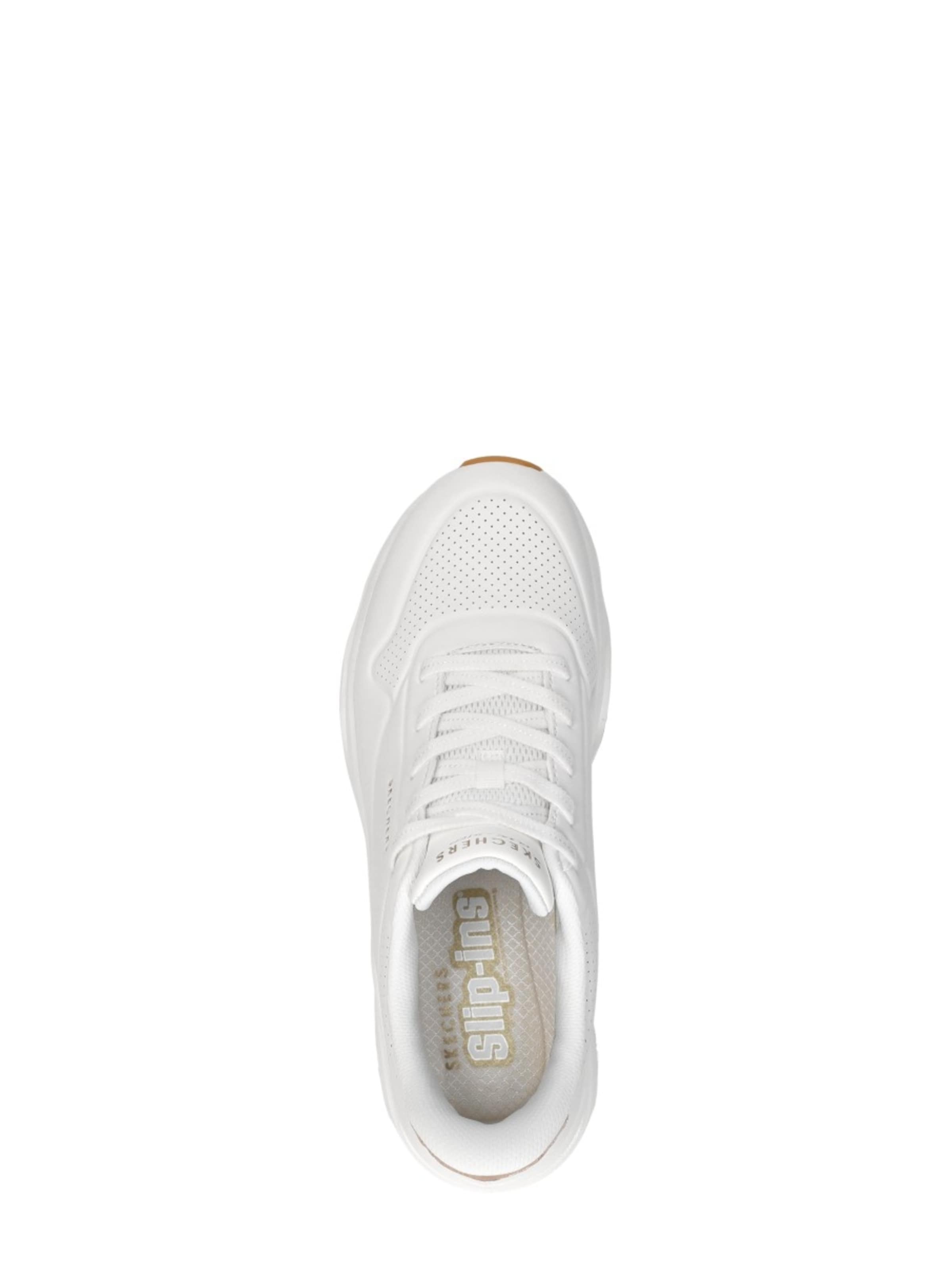 SKECHERS Sneakers laag 'Slip-Ins: Uno Glide Step - Glide On Air' in Wit