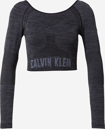 Maglia funzionale Calvin Klein Performance di colore grigio / nero sfumato, Visualizzazione prodotti
