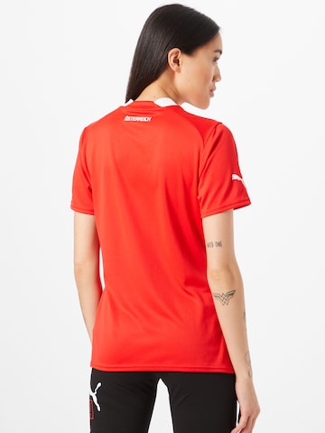 PUMA - Camiseta de fútbol 'ÖFB Home' en rojo