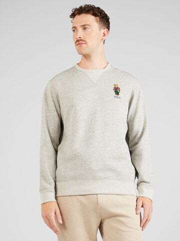 Polo Ralph Lauren Bluzka sportowa w kolorze szary: przód