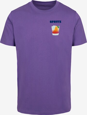 MT Men Shirt in Purple: front