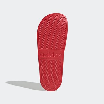 ADIDAS ORIGINALS Beach & Pool Shoes 'Adilette' in Red