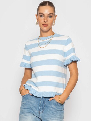 SASSYCLASSY Sweater in Blue: front