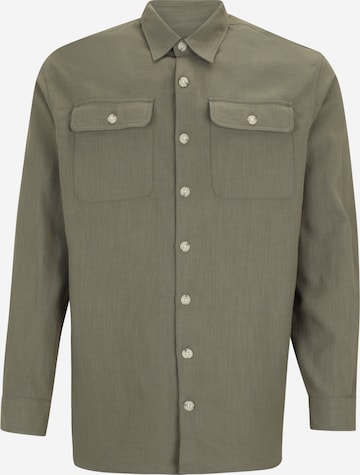 Jack & Jones PlusPrijelazna jakna - zelena boja: prednji dio